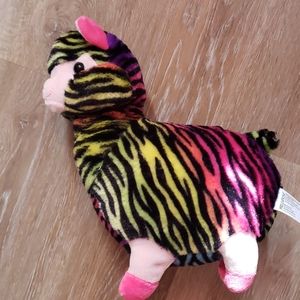 KELLYTOY  ALPACA ZEBRA COLORFUL